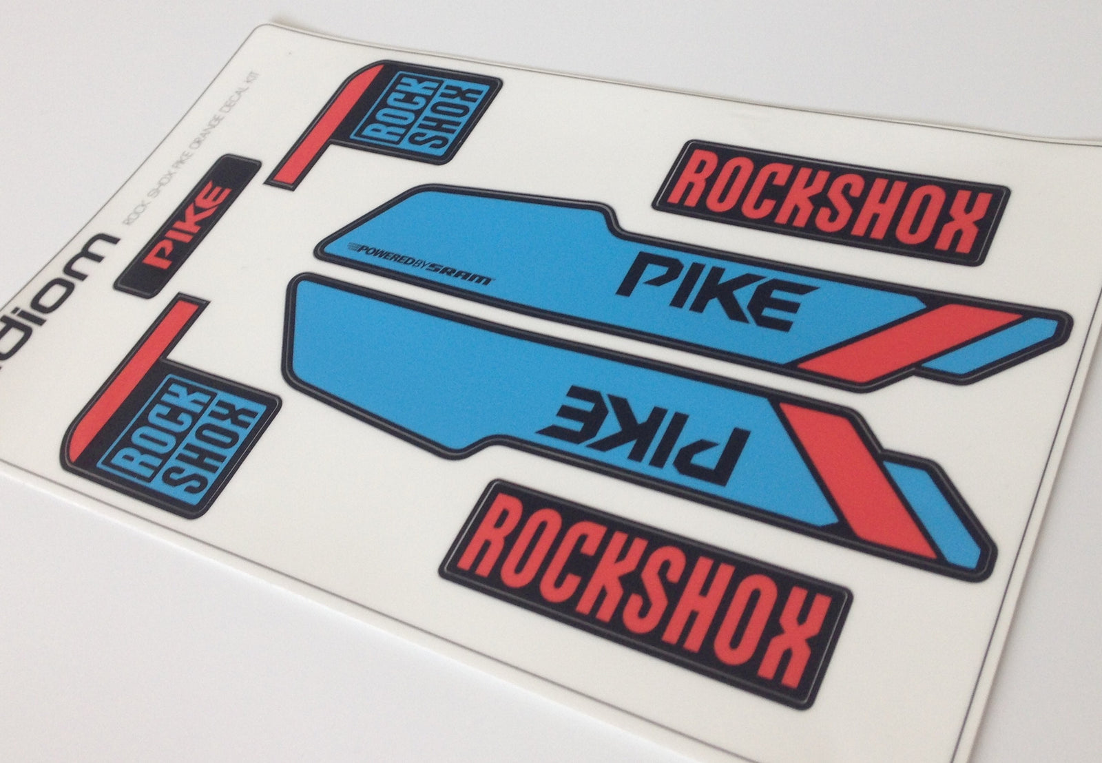 Rockshox 2014/ 2015 Pike Fork Decals