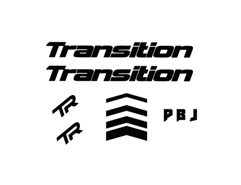 2021 Transition PBJ Frame Decal Graphics Kit